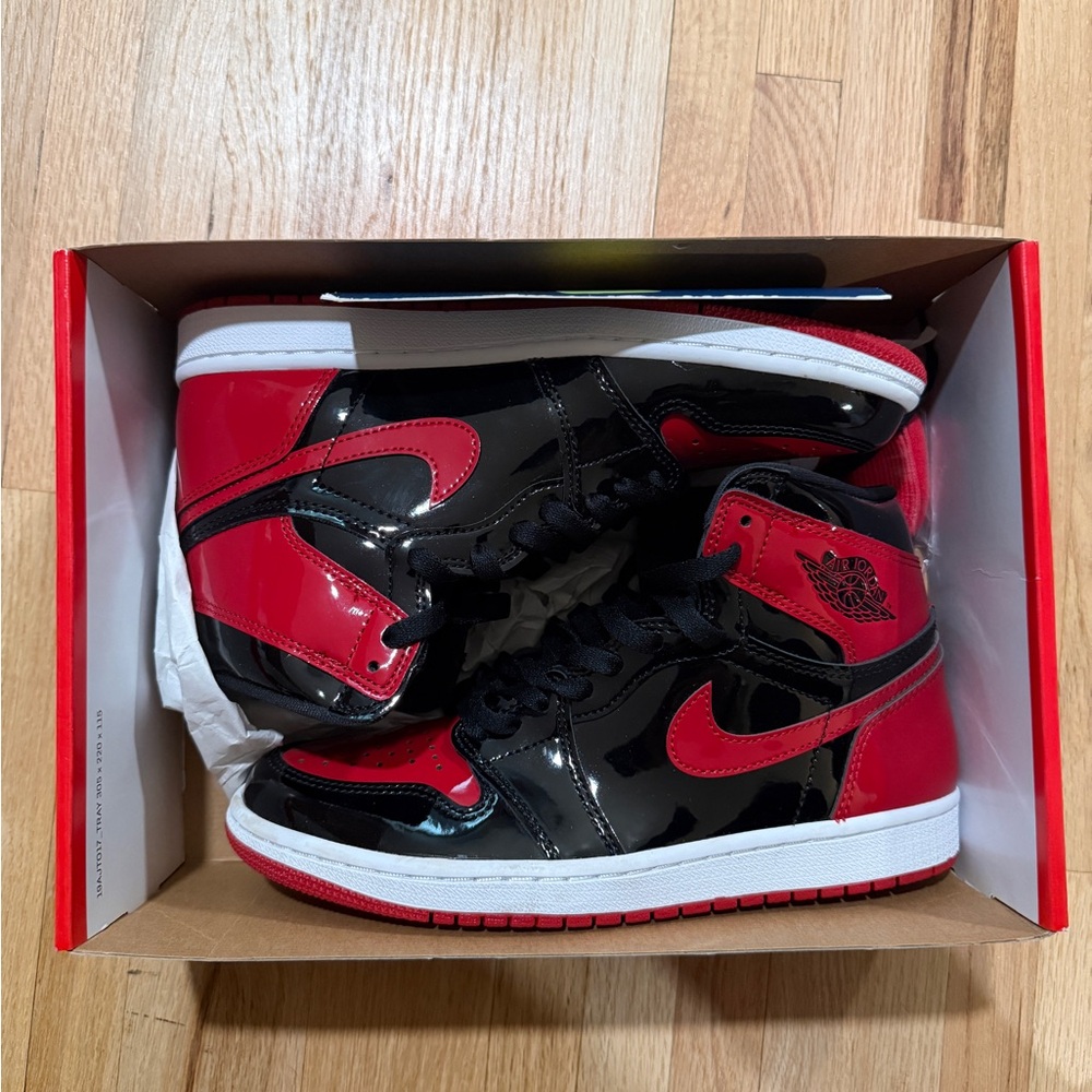 Nike Black and Red Sneakers